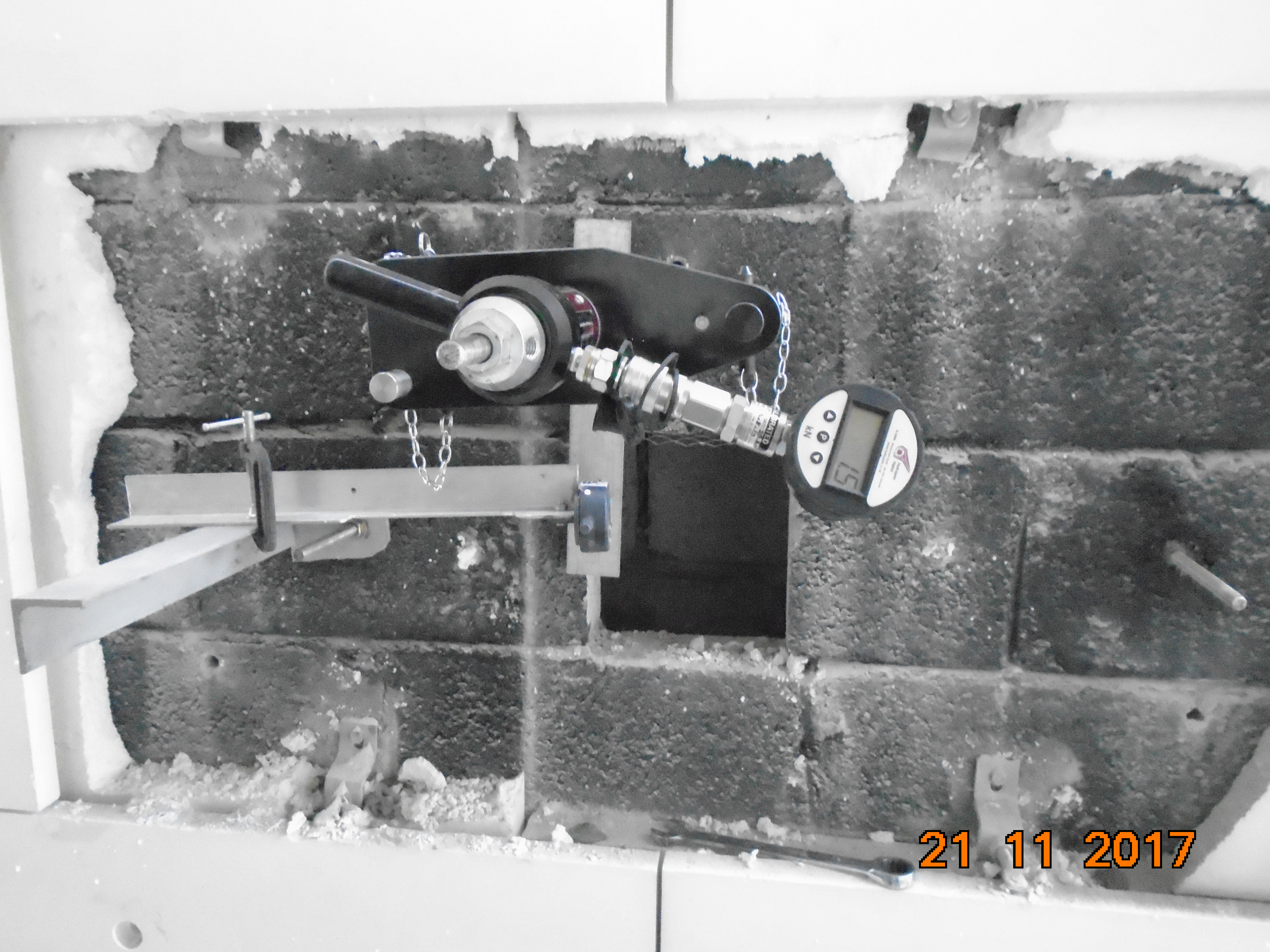 Pull Out Test For Anchor Bolts Procedure Site Testing Thomas BellWright International