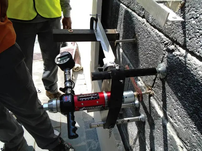 Pull Out Test For Anchor Bolts Procedure | Site Testing | Thomas Bell ...